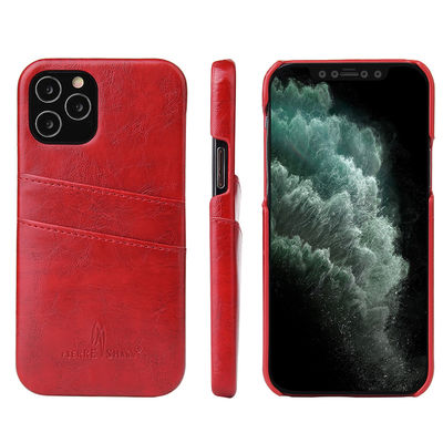 Cassa squisita di lusso del portafoglio Iphone della cassa genuina del cuoio ODM/dell'OEM