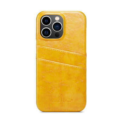 Pro durevolezza di Max Leather Phone Cases Dirtproof dell'iPhone 14 su ordinazione