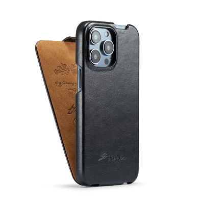 Caso magnetico di cuoio genuino di lusso squisito dell'OEM Iphone 14 delle casse del telefono