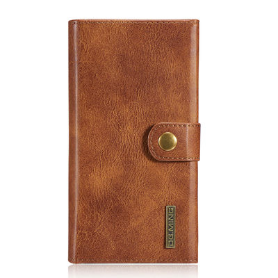 Casse di cuoio antiurto Flip Card Holder Wallet contro lo sporco del telefono dell'unità di elaborazione