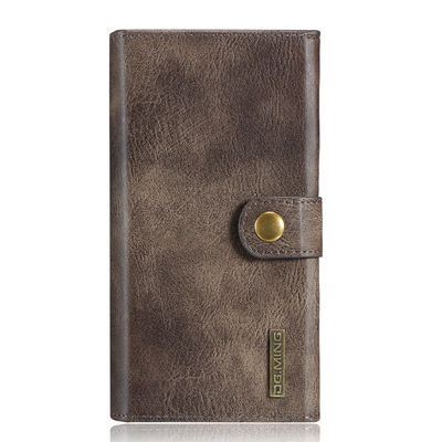 Casse di cuoio antiurto Flip Card Holder Wallet contro lo sporco del telefono dell'unità di elaborazione