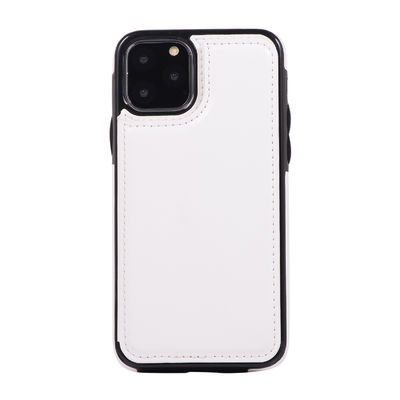 Copertura inoffensiva dell'iPhone 11 dell'unità di elaborazione del telefono cellulare della cassa di cuoio antiurto del portafoglio
