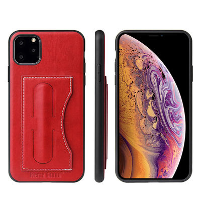La cassa di cuoio del telefono del portafoglio di Tpu riguarda la durevolezza antiurto per Iphone 14 PRO