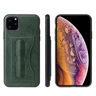 La cassa di cuoio del telefono del portafoglio di Tpu riguarda la durevolezza antiurto per Iphone 14 PRO