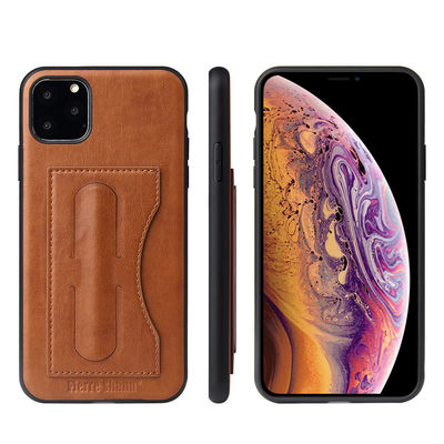 La cassa di cuoio del telefono del portafoglio di Tpu riguarda la durevolezza antiurto per Iphone 14 PRO