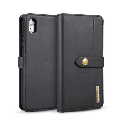Stile moderno inoffensivo di cuoio genuino di lusso della cassa del portafoglio del ODM Iphone