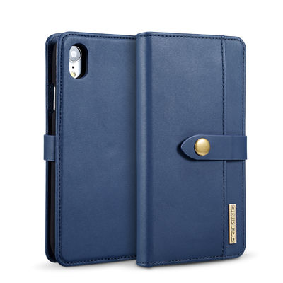 Stile moderno inoffensivo di cuoio genuino di lusso della cassa del portafoglio del ODM Iphone