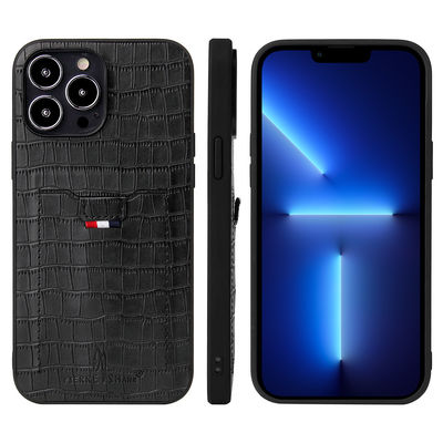 La cassa del telefono del portafoglio ha personalizzato lo stile moderno della cassa di cuoio del telefono