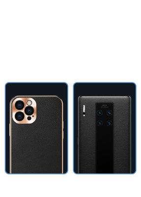 Cassa di cuoio di lusso di cuoio genuina del portafoglio di Iphone delle casse del telefono