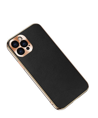 Cassa di cuoio di lusso di cuoio genuina del portafoglio di Iphone delle casse del telefono
