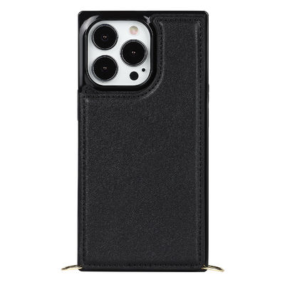 Lusso contro lo sporco di cuoio genuino senza cuciture di casi protettivi di Iphone