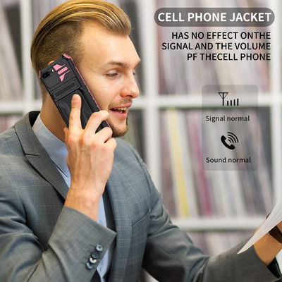cuoio di cuoio di Iphone della cassa del telefono del portafoglio della cassa del telefono di iPhone 7Leather