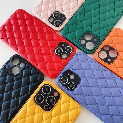 Giù la copertura posteriore di cuoio genuina di cuoio del telefono del fumetto per pro massimo dell'iPhone 12