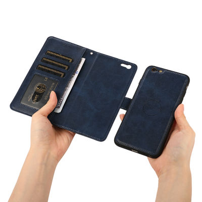 Cassa di cuoio contro lo sporco del telefono del corpo del titolare della carta della cassa inter- del telefono per Iphone 14 13