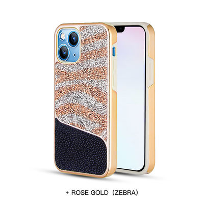 Cassa personale del telefono di Diamond Phone Cases Glossy Luxury Samsung contro lo sporco