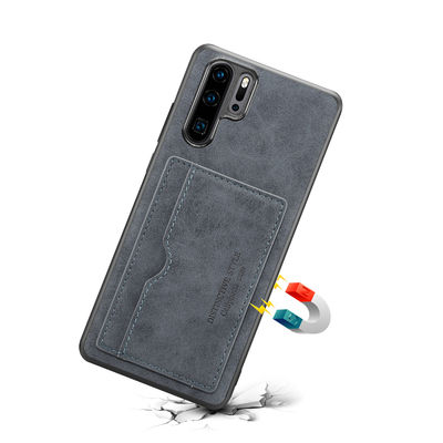 Caso di cuoio squisito Magsafe di Iphone del titolare della carta Scratchproof
