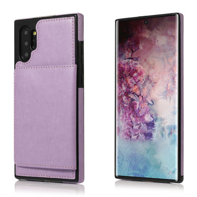 Portafoglio del titolare della carta di vibrazione 4 dell'OEM 5g della cassa del cuoio di vibrazione 3 di Matte Samsung Galaxy Z