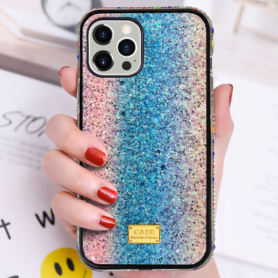 Cassa per cellulari lucida Cassa di protezione per diamanti di lusso per iPhone 13 12 Promax