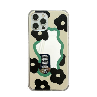 Casse per cellulari in silicone liscia per l' iPhone 8 Protezione materiale trasparente